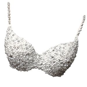 Handmade Shiny Top / Bra | Size USA Small | Purchased in Italy 🇮🇹